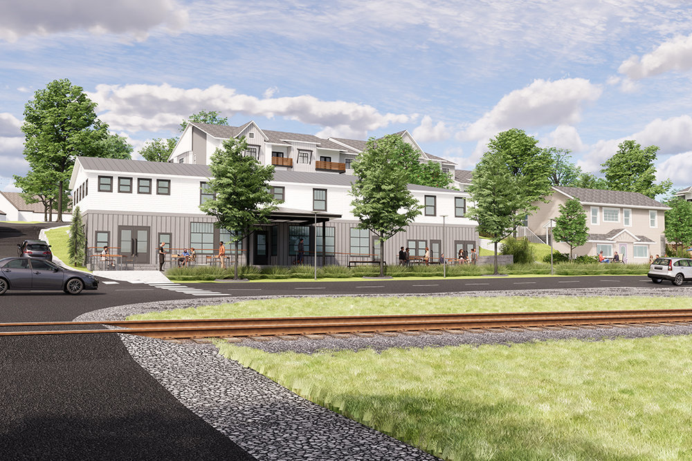 Elevation Enterprises is seeking to build a mixed-use development in Galloway Village.